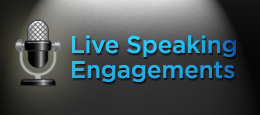 Live Speaking Engagements
